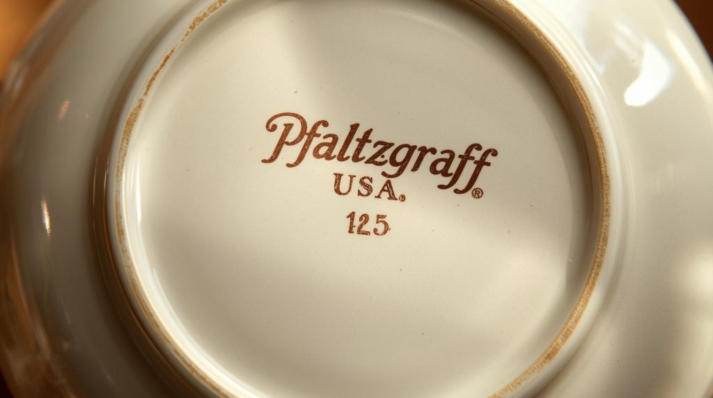 Identifying Pfaltzgraff Marks