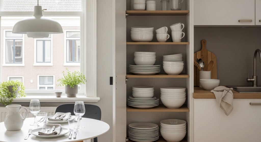 best affordable dinnerware sets for small apartments in the Netherlands