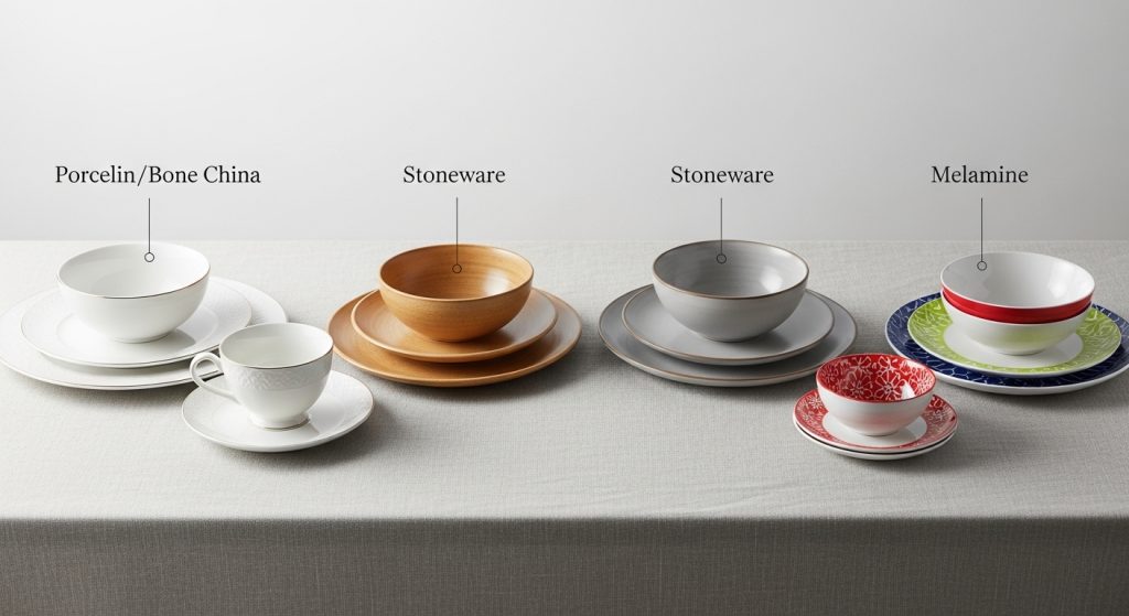 how to choose the right dinnerware material