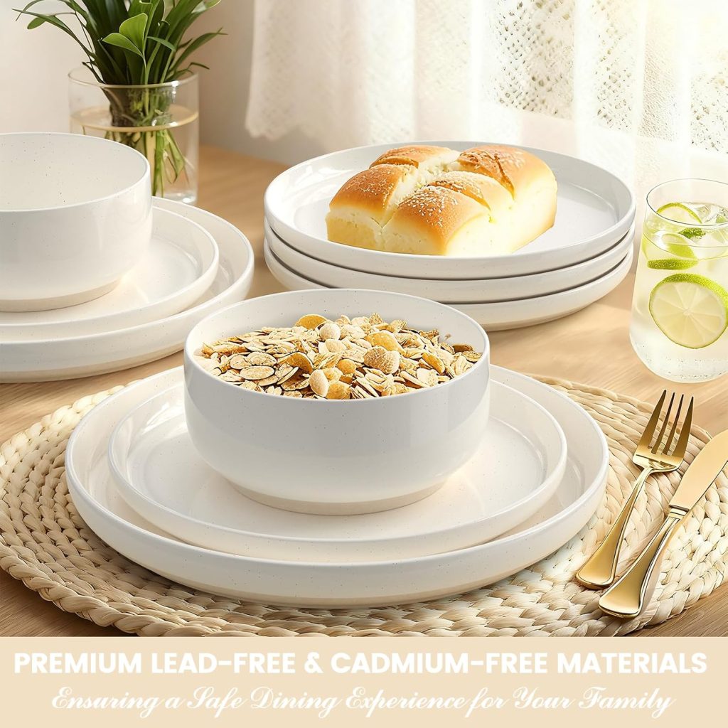 Modern stoneware kitchen dinner set