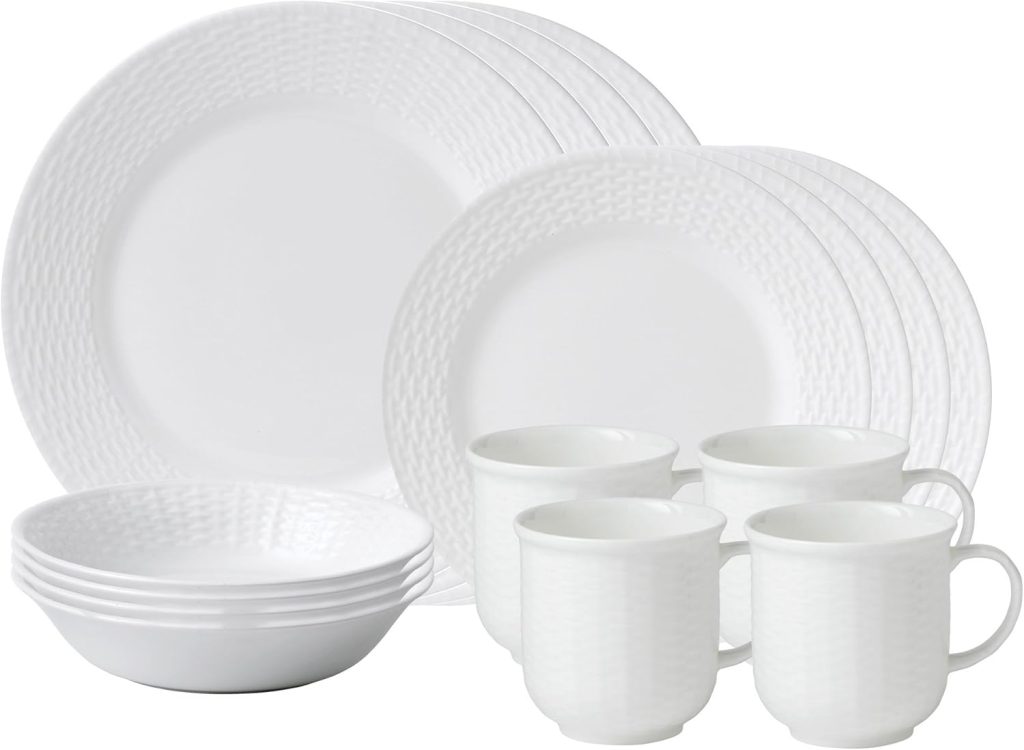 Wedgwood fine bone china 16pcs dinnerware set