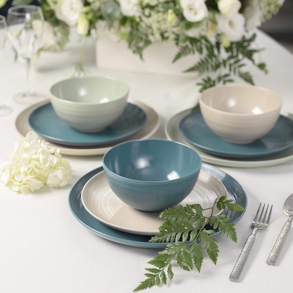 Zak Melamine dinnerware sets for indoors and outdoors
